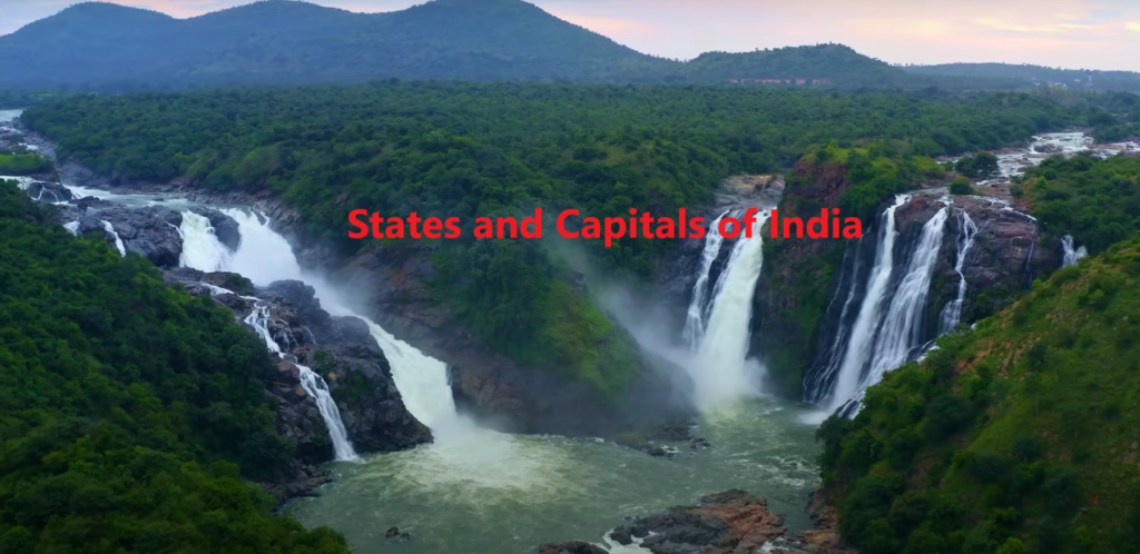 STATE AND CAPITAL OF INDIA